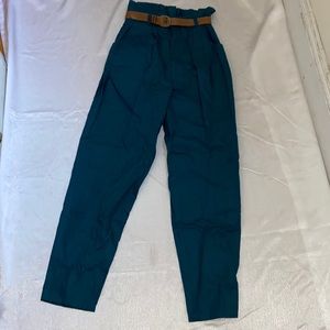 🔥final price 🔥J.J Fargo vintage acqua hight waist pant women 9/10 J J FARGO